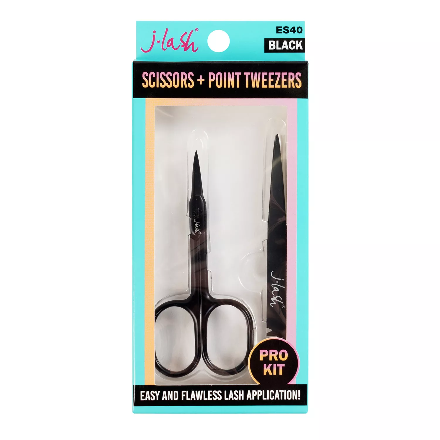 J Lash Pro Kit Scissor & Point Tweezer