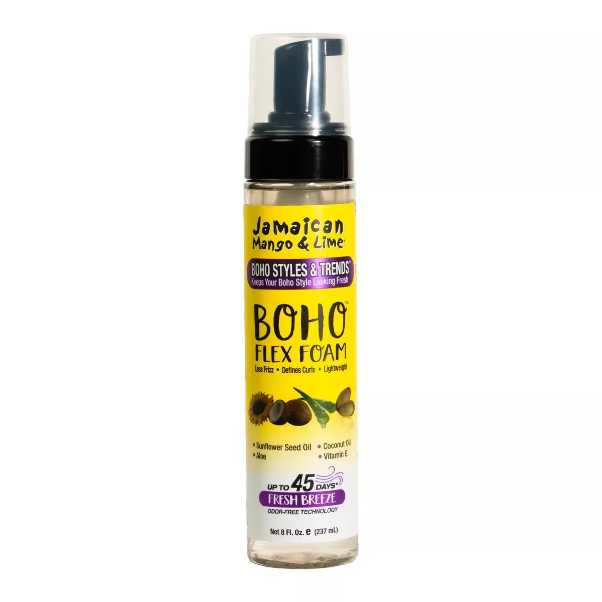 Jamaican Mango & Lime Boho Flex Foam 8oz/ 237ml