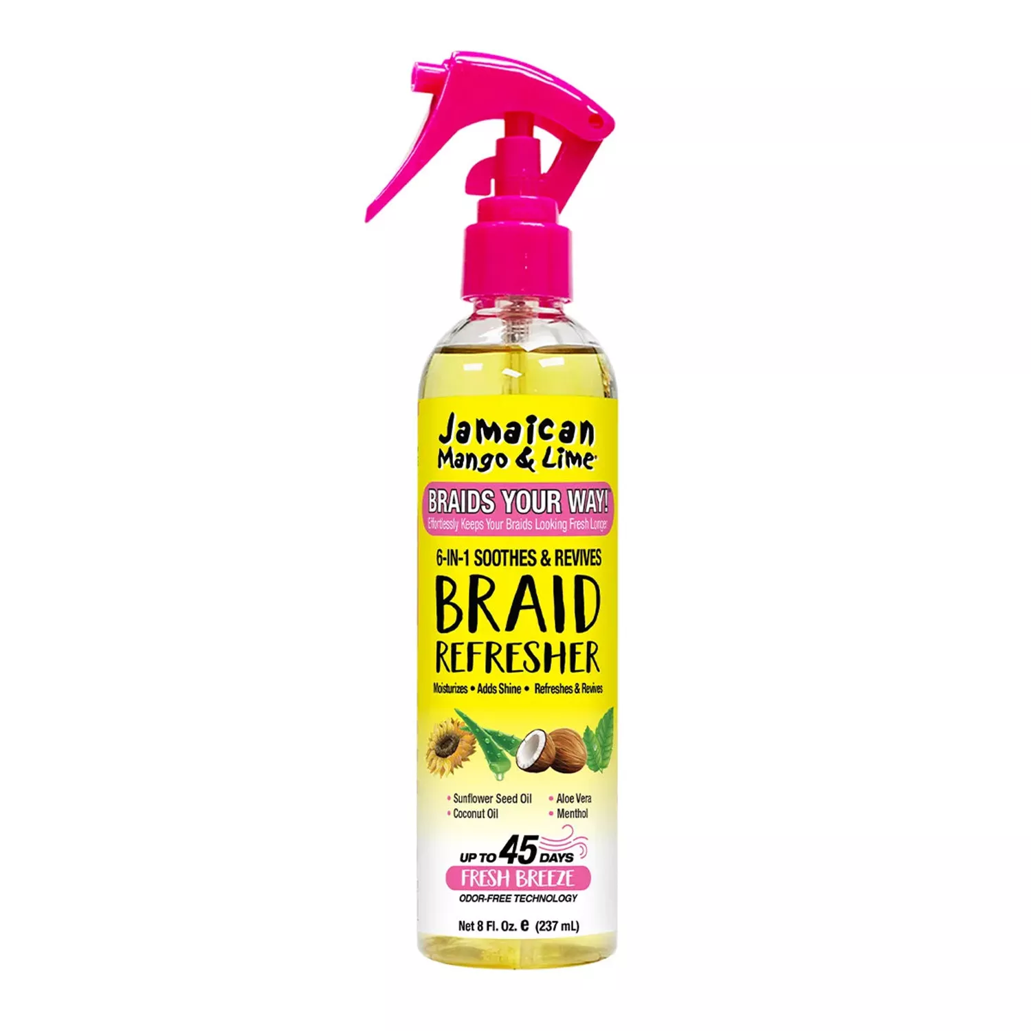 Jamaican Mango & Lime Braid Refresher 8oz / 237ml
