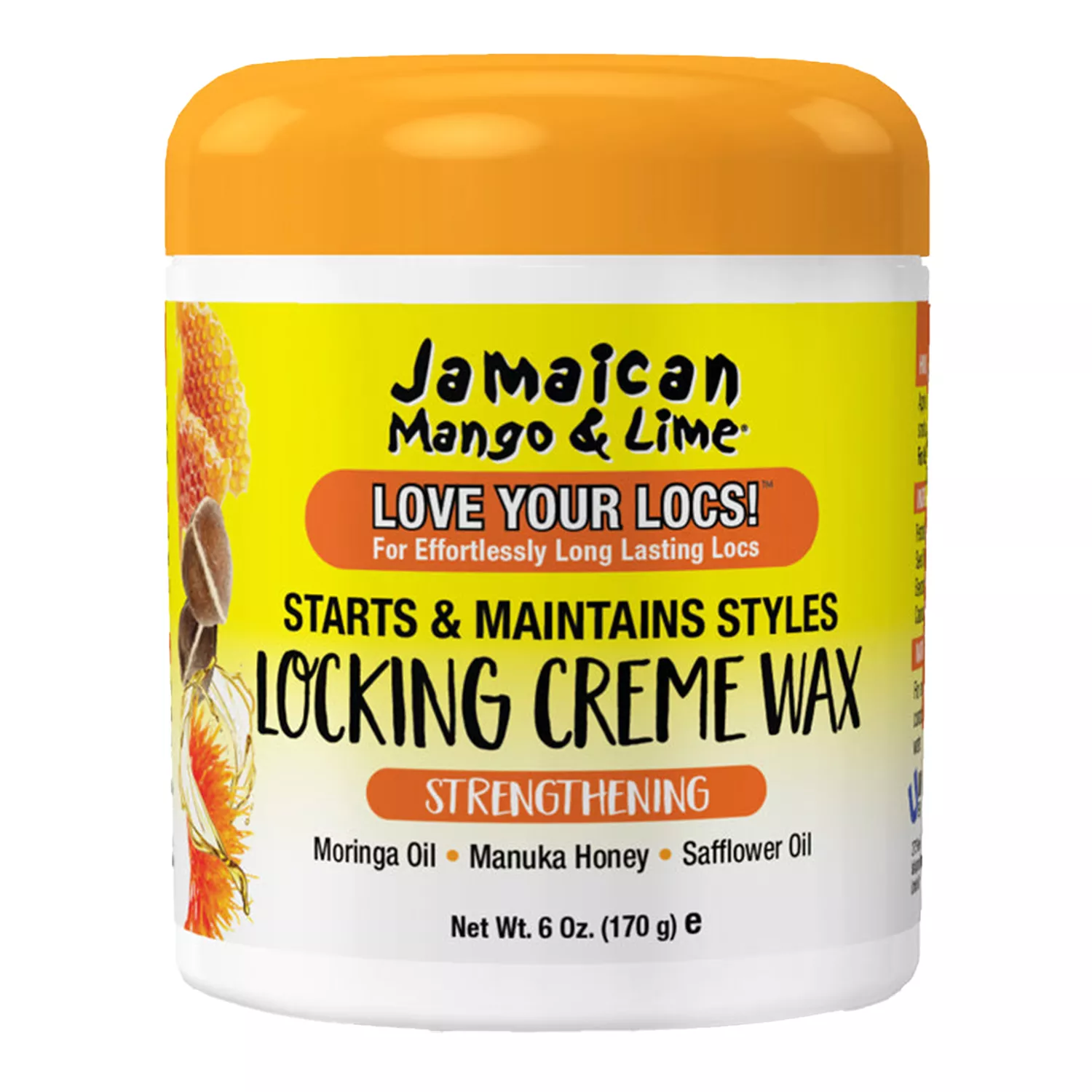 Jamaican Mango & Lime Locking Creme Wax 6oz/ 170g