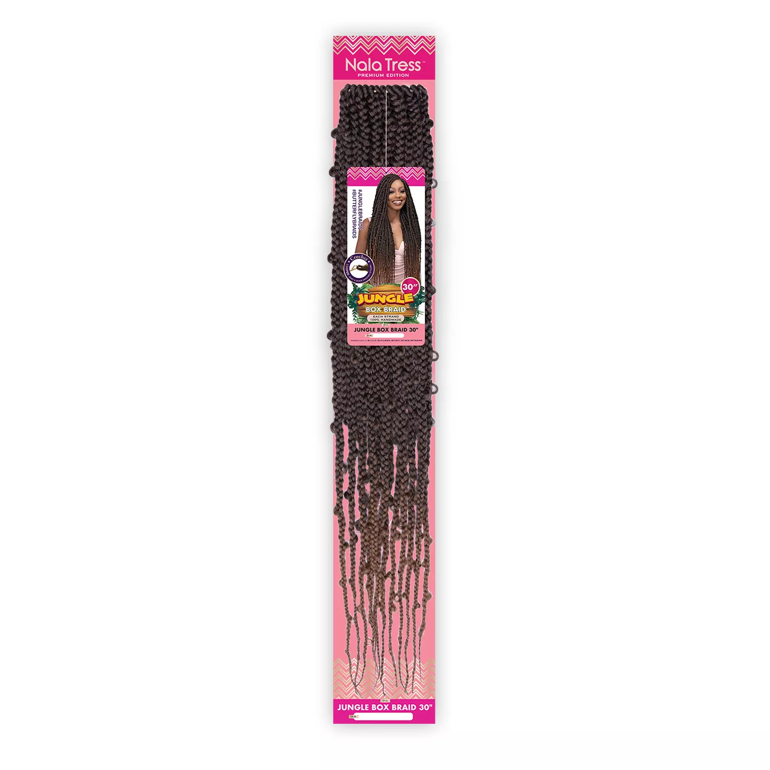 Janet Collection Crochet Braids Nala Tress Jungle Box Braid 30"