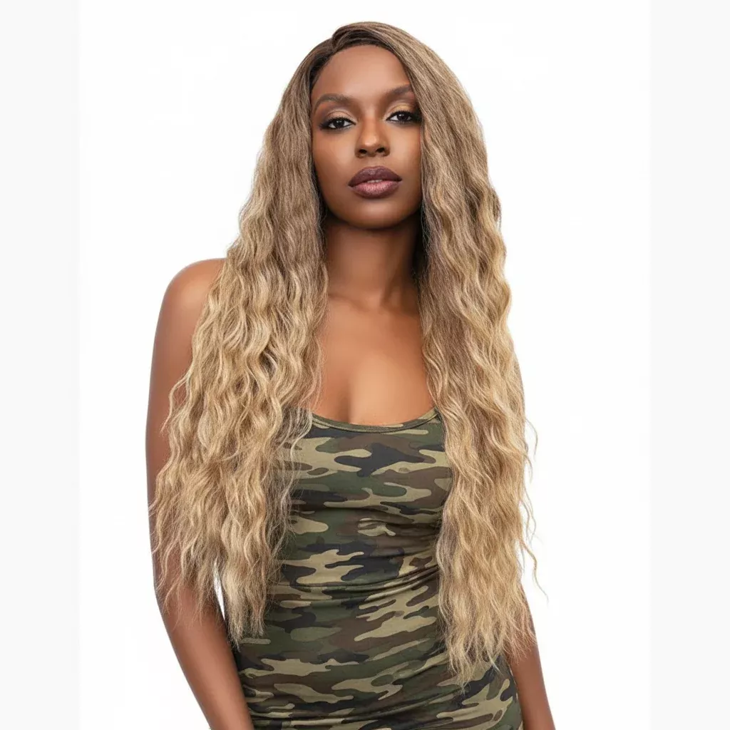 Janet Collection Essentials HD Lace Front Wig - JAVA