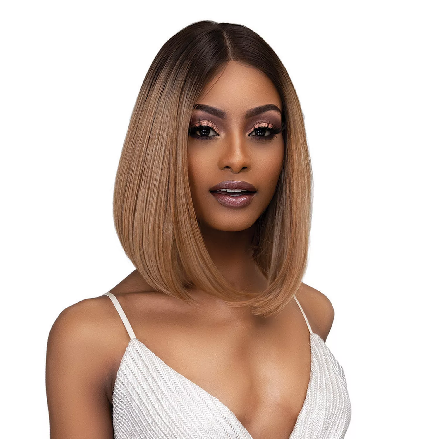 Janet Collection HD Lace Front Wig Melt Hand-Tied 13X6 Frontal Part Asia
