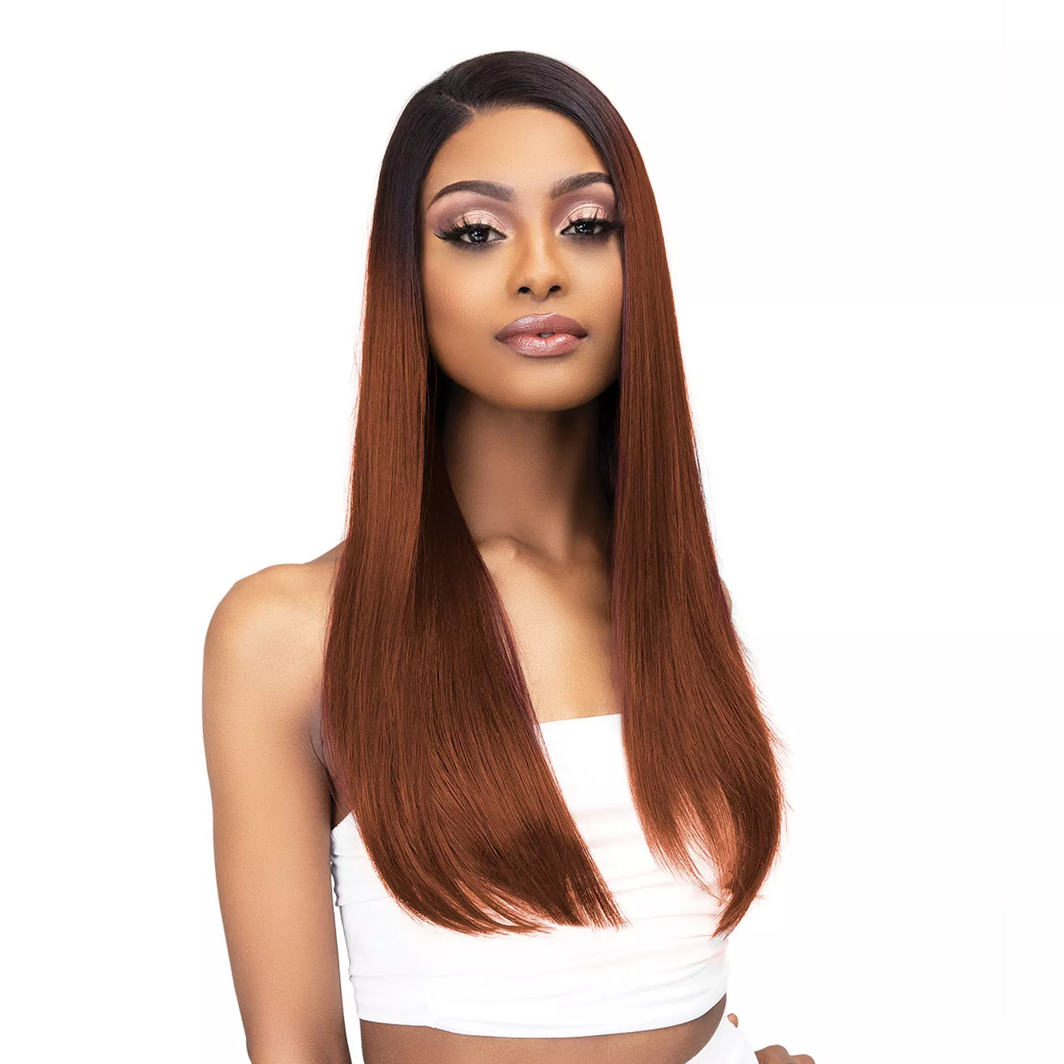 Janet Collection HD Lace Front Wig Melt Hand-Tied 13X6 Frontal Part Bisa