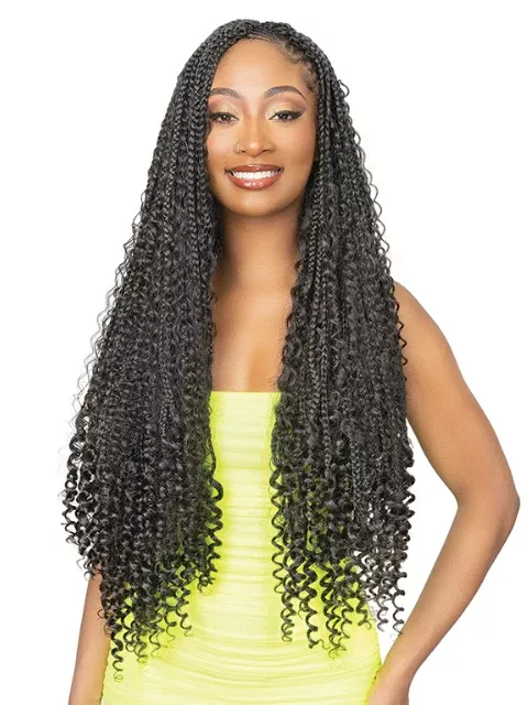 Janet Collection Human Hair Blend Encore Lavie FRENCH DEEP Bulk