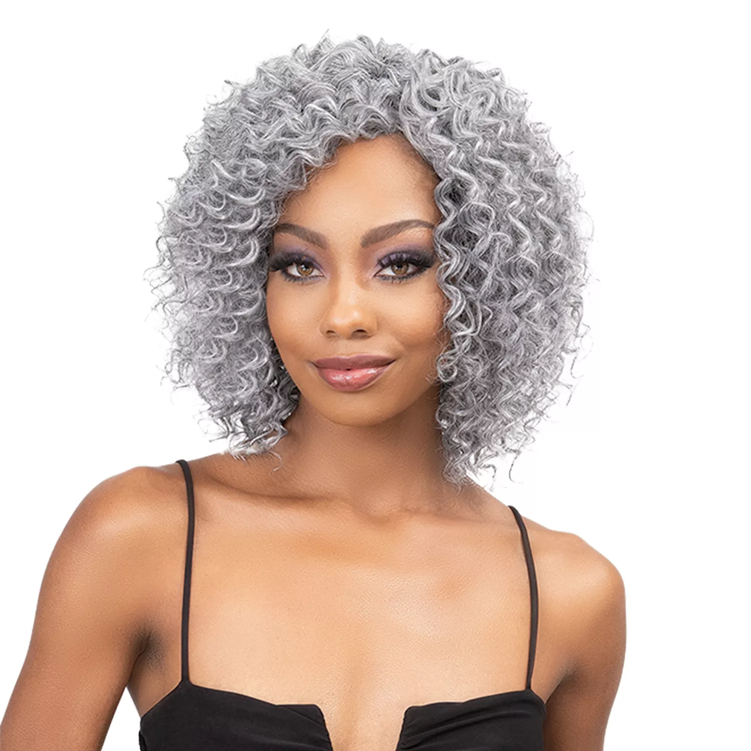 Janet Collection Human Hair Blend Weave Remy Illusion Deep 3pcs
