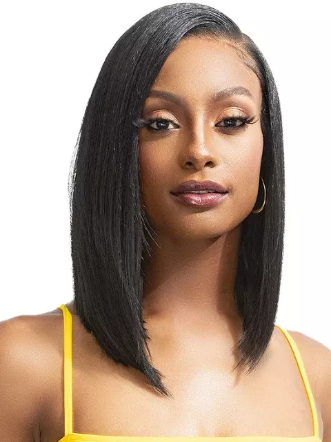 Janet Collection Melt 13×6 Frontal Wide Part Glueless Lace Wig- BEX
