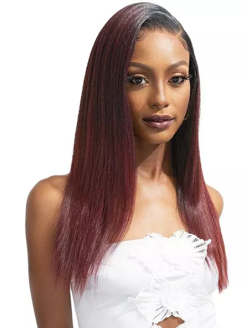 Janet Collection Melt 13×6 Frontal Wide Part Glueless Lace Wig- KAI