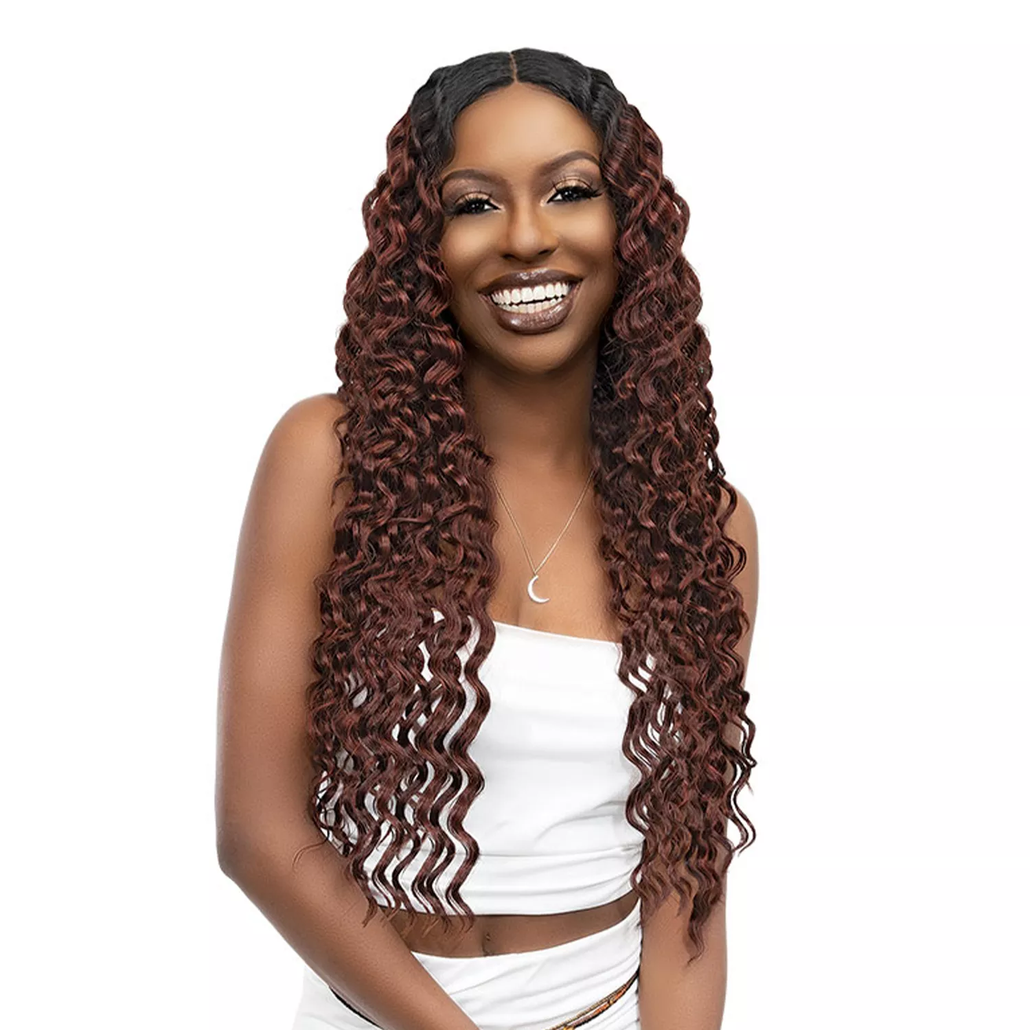 Janet Collection Melt Extended HD Swiss Lace Front Wig Addy