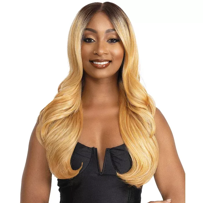 Janet Collection Melt Nu Skin Glueless UHD 13x6 Lace Frontal Wig - LAEL