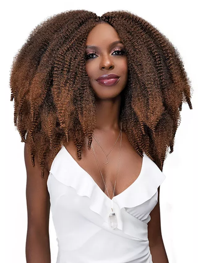 Janet Collection Nala Tress 3X AFRO SPRING Crochet Braid 30″