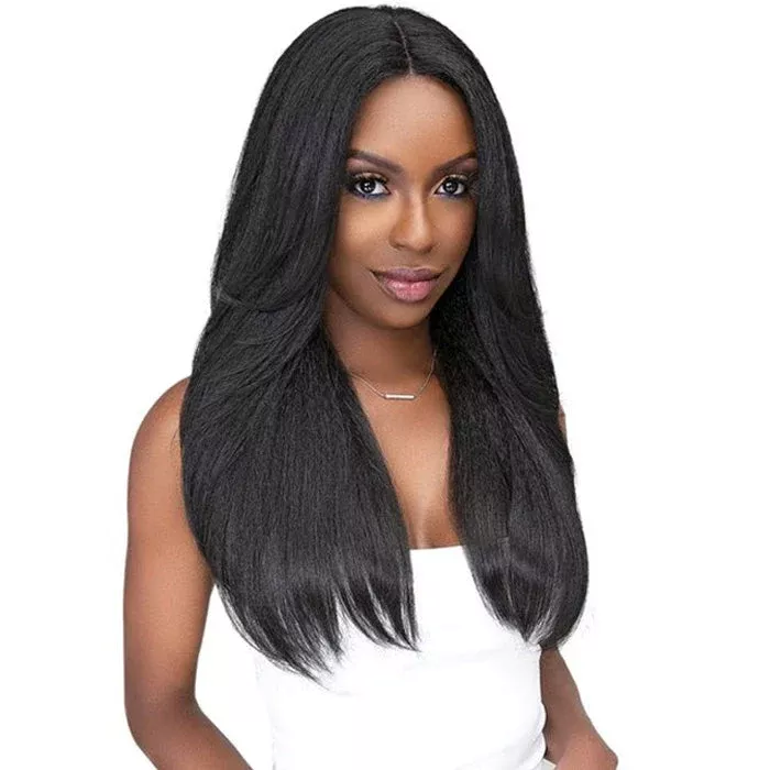Janet Collection Natural Me Blowout HD Deep Part Lace Wig - KAJA