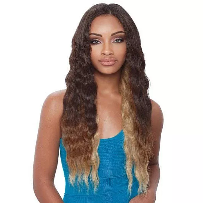 Janet Collection Noir Natural Malaysian Bundle Weave - LOOSE WAVE 6 Pcs + Bang and Closure 16/18/20/22"
