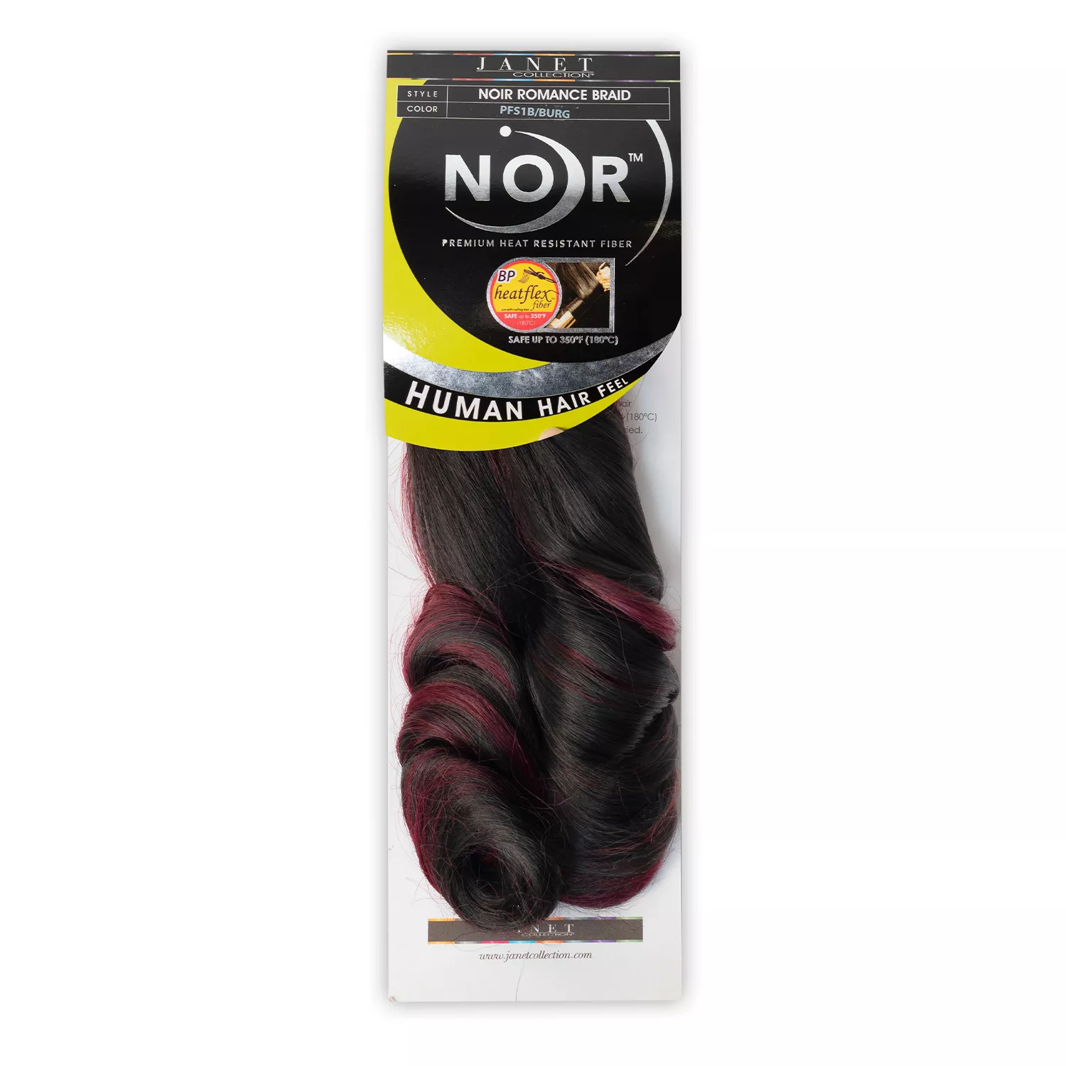 Janet Collection Noir Romance Braid ( French Curl Style )