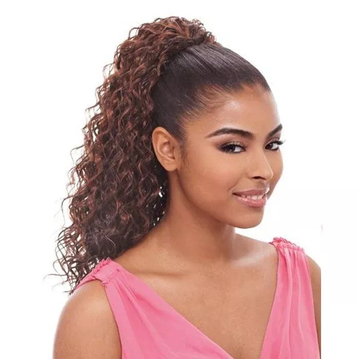 Janet Collection Ponytail Peach