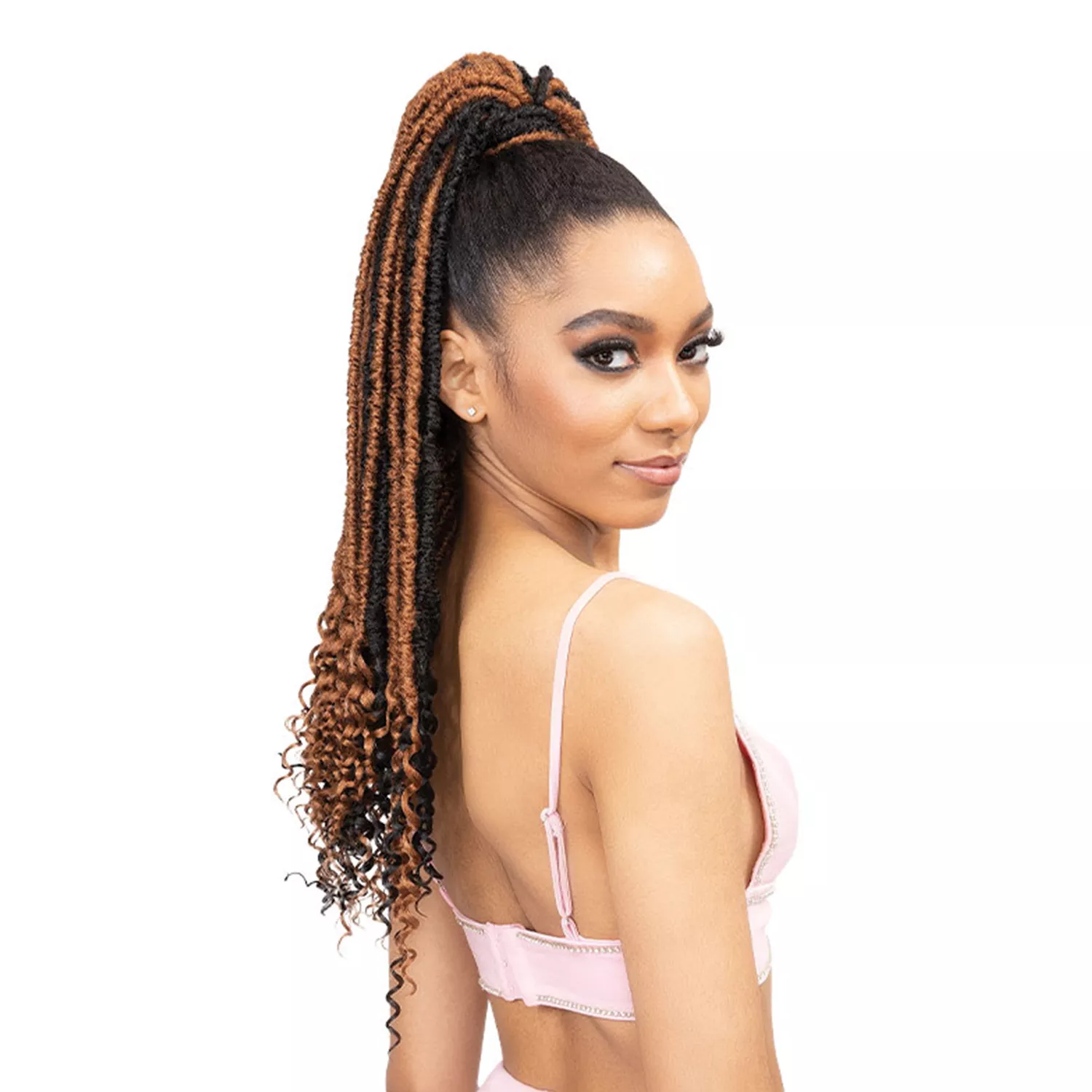 Janet Collection Ponytail Remy Illusion Braid Pony Tampa 26"