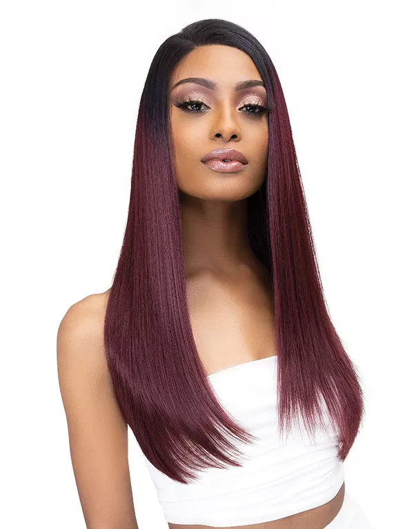 JANET COLLECTION PREMIUM SYNTHETIC MELT HD 13 "X6 " LACE WIG - INEZ