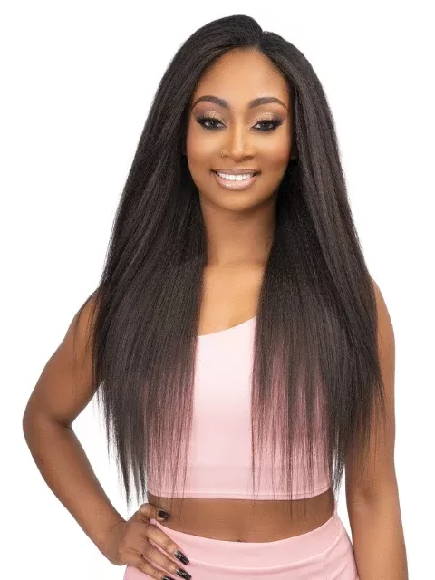 Janet Collection Remy Illusion Premium Synthetic KINKY STRAIGHT Extension 7pcs 18″ (RICKS718)*MEGA SALE