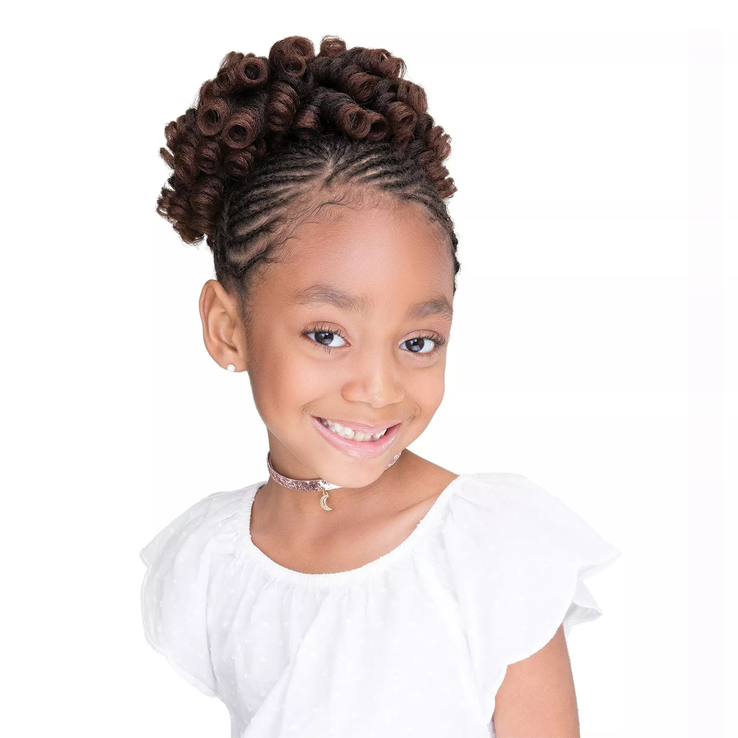 Janet Collection Synthetic Hair Draw String Ponytail Lovely Kid Wand Curl