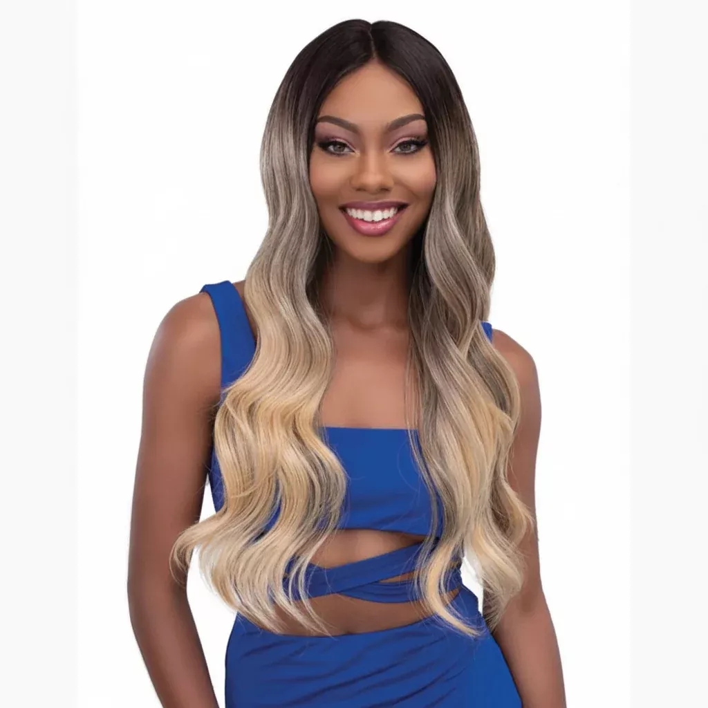 Janet Collection Synthetic Melt HD Extended Part Lace Wig – BELLA