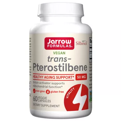 Jarrow Formulas Trans-Pterostilbene - 60 Caps