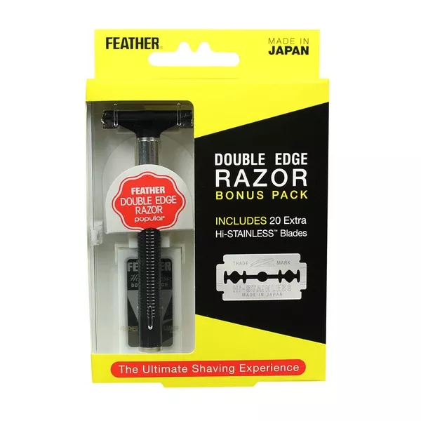 JATAI FEATHER DOUBLE EDGE RAZOR BONUS PACK