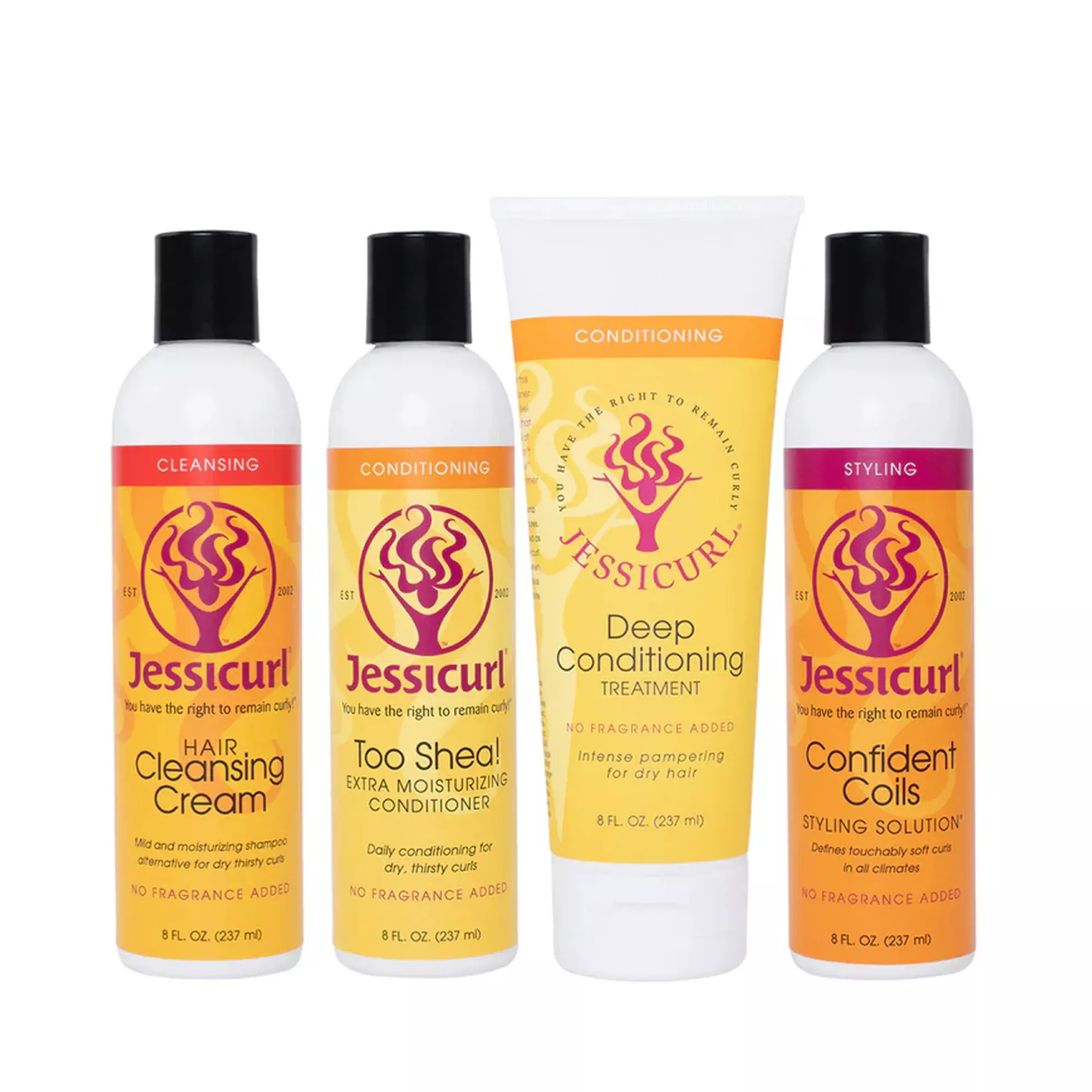 Jessicurl Confidence Collection - Fragrance Free