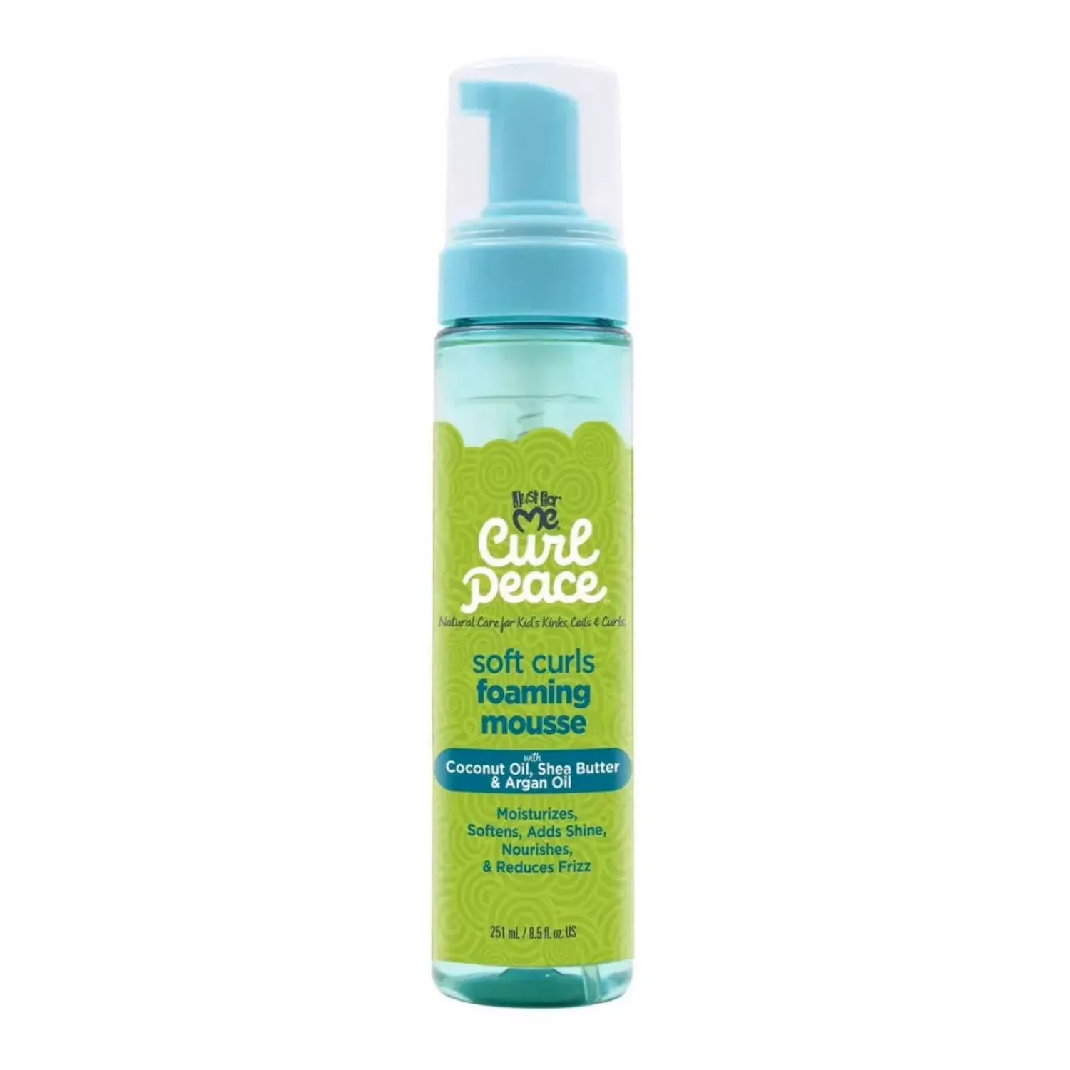 Just for Me Curl Peace Soft Curls Foaming Mousse 8.5oz/ 251ml