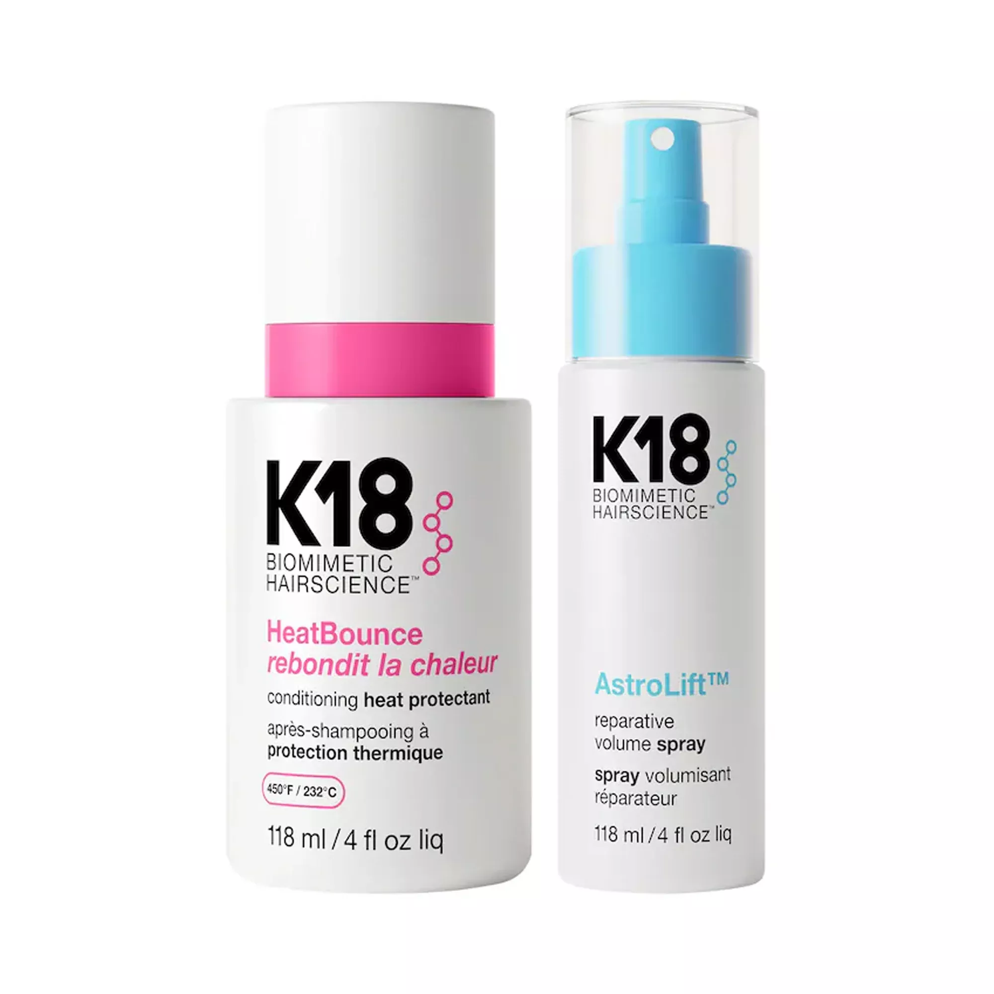 K18 Biomimetic HeatBounce + AstroLift Duo
