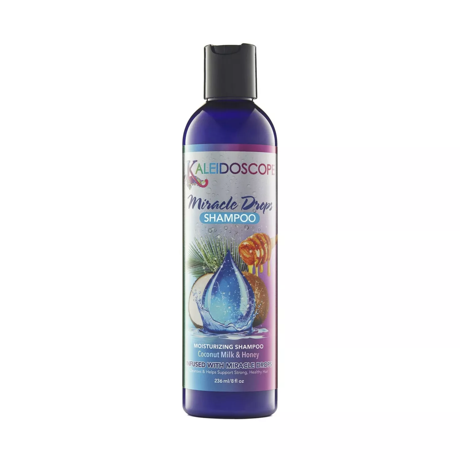Kaleidoscope Miracle Drops Shampoo Coconut Milk & Honey 8oz/ 236ml