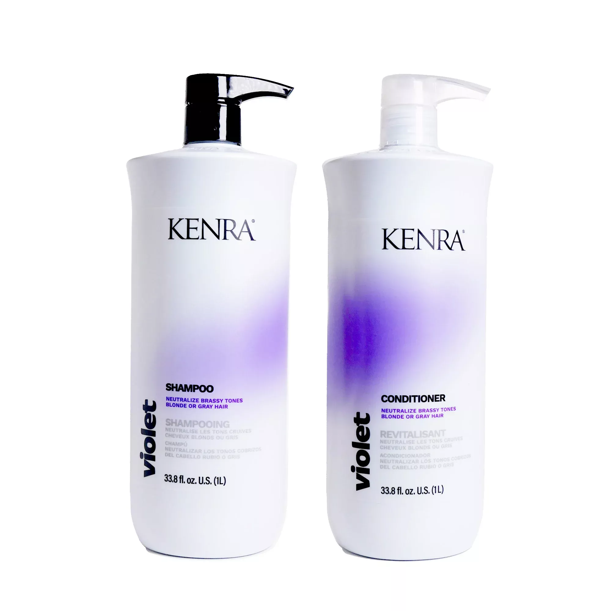 Kenra Professional Violet Shampoo and Conditioner Duo - 33oz