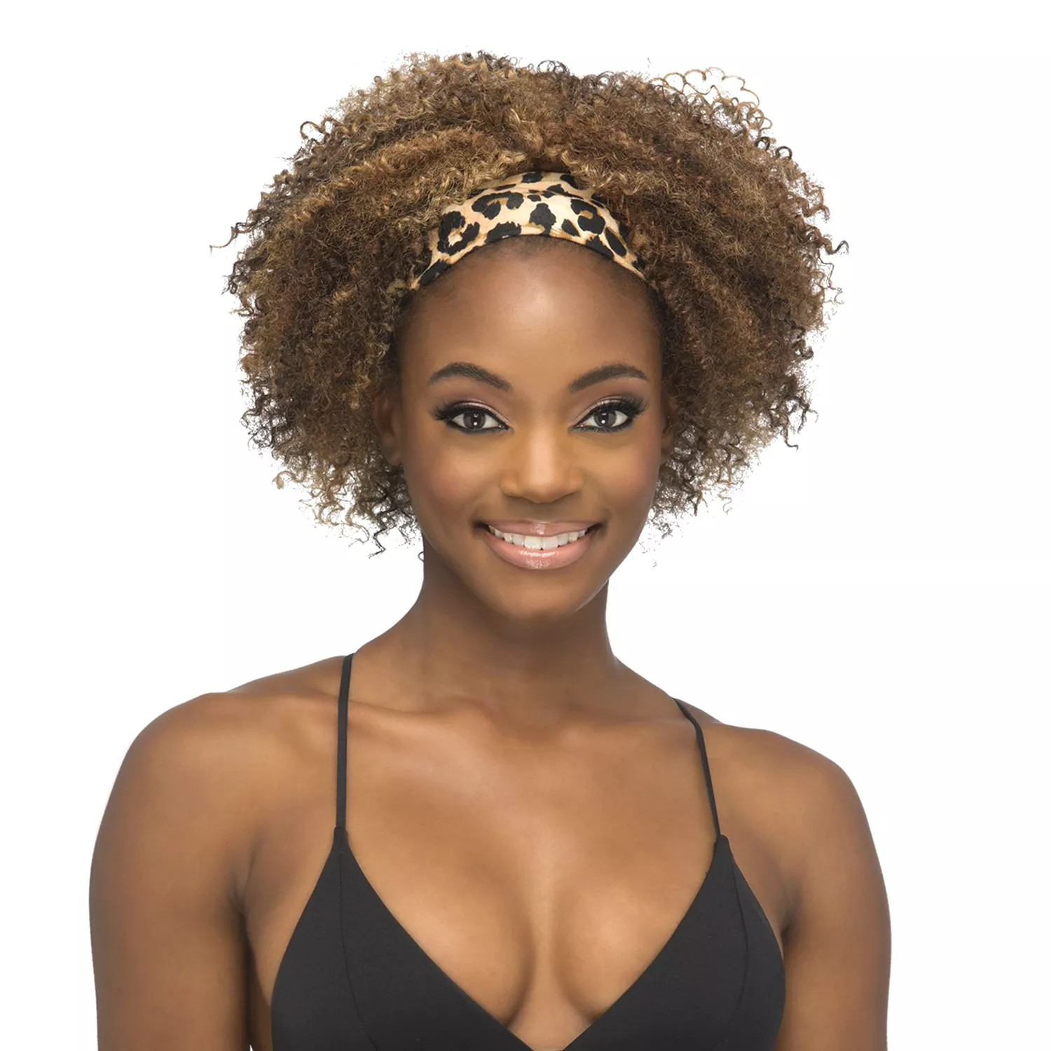 Kinky Curly Wig Headband HB-Faye