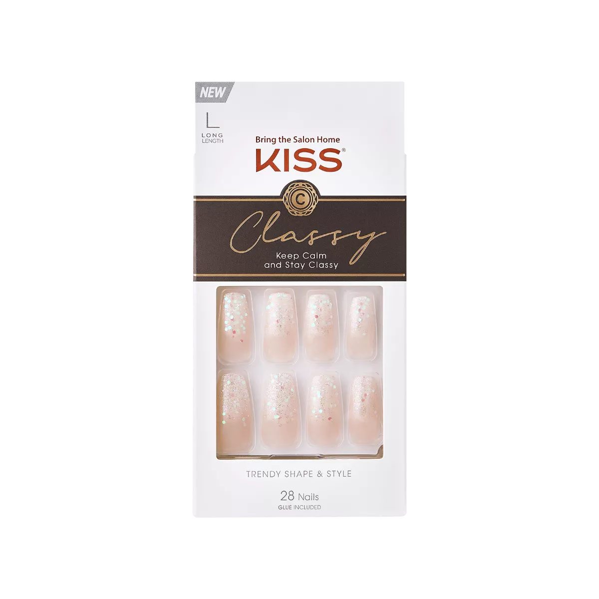 KISS CLASSY NAILS - KCS03 SCRUNCHIE
