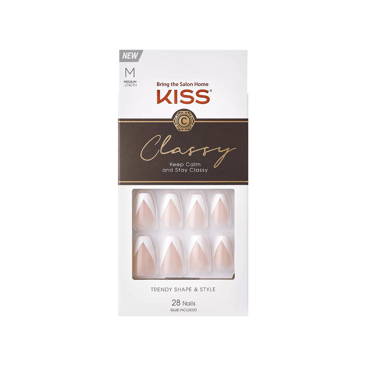 KISS CLASSY NAILS - KCS03 SILK DRESS
