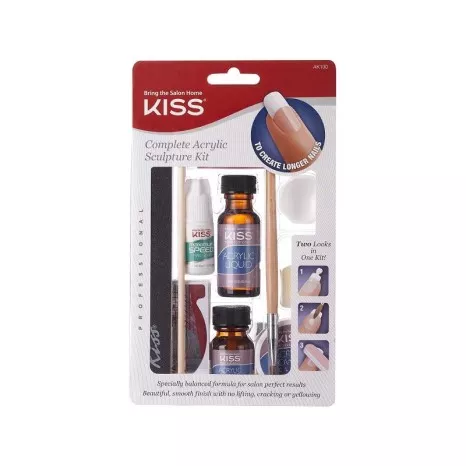 KISS COMPLET SALON ACRYLIC SCULPTURE KIT - AK100