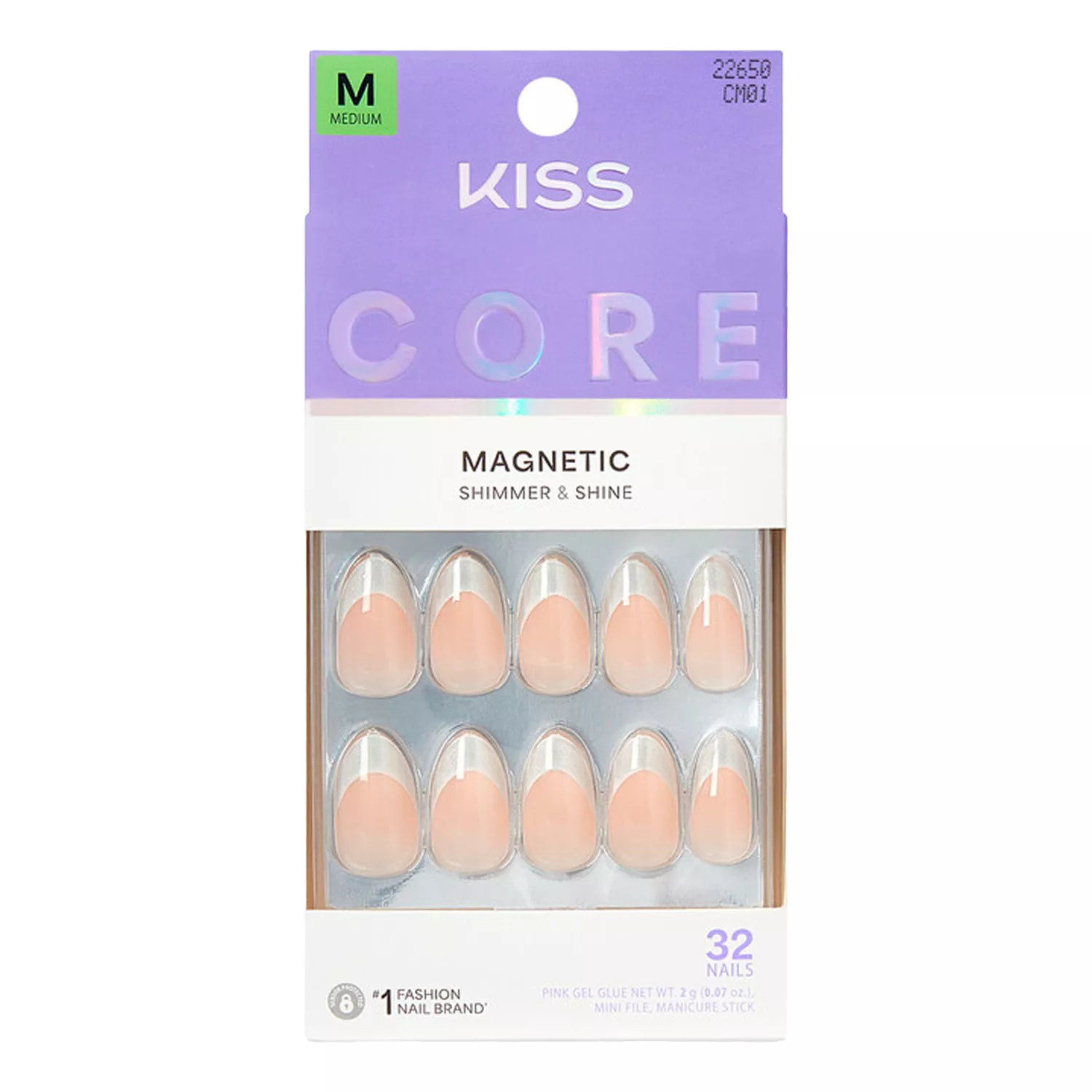 Kiss Core Magnetic Nails 32 Nails