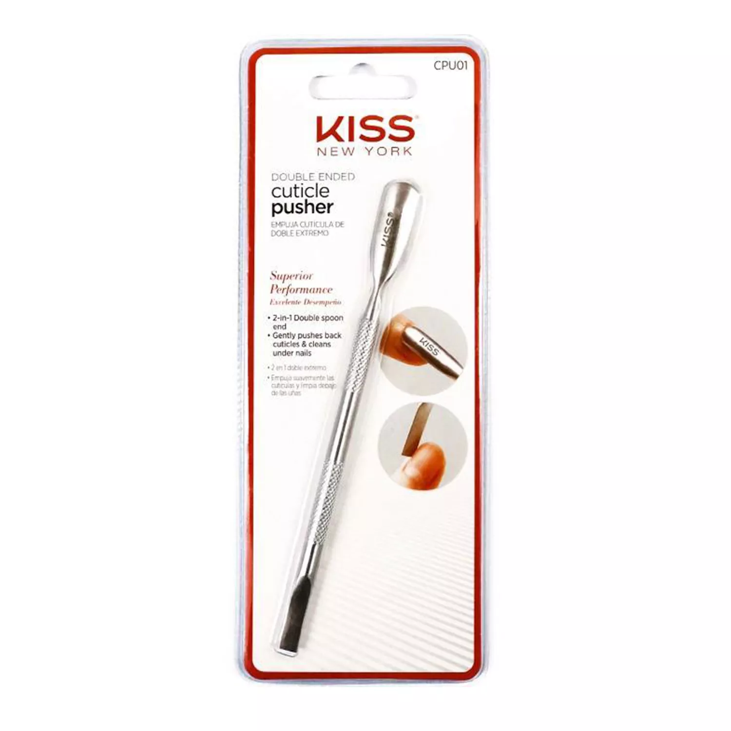 Kiss Double Ended Cuticle Pusher