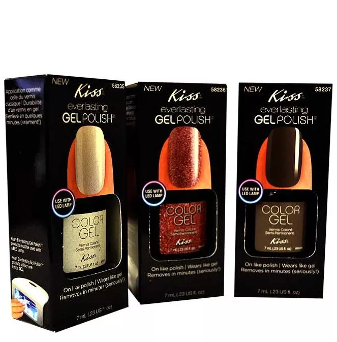 Kiss Everlasting Gel Polish - COLOR GEL
