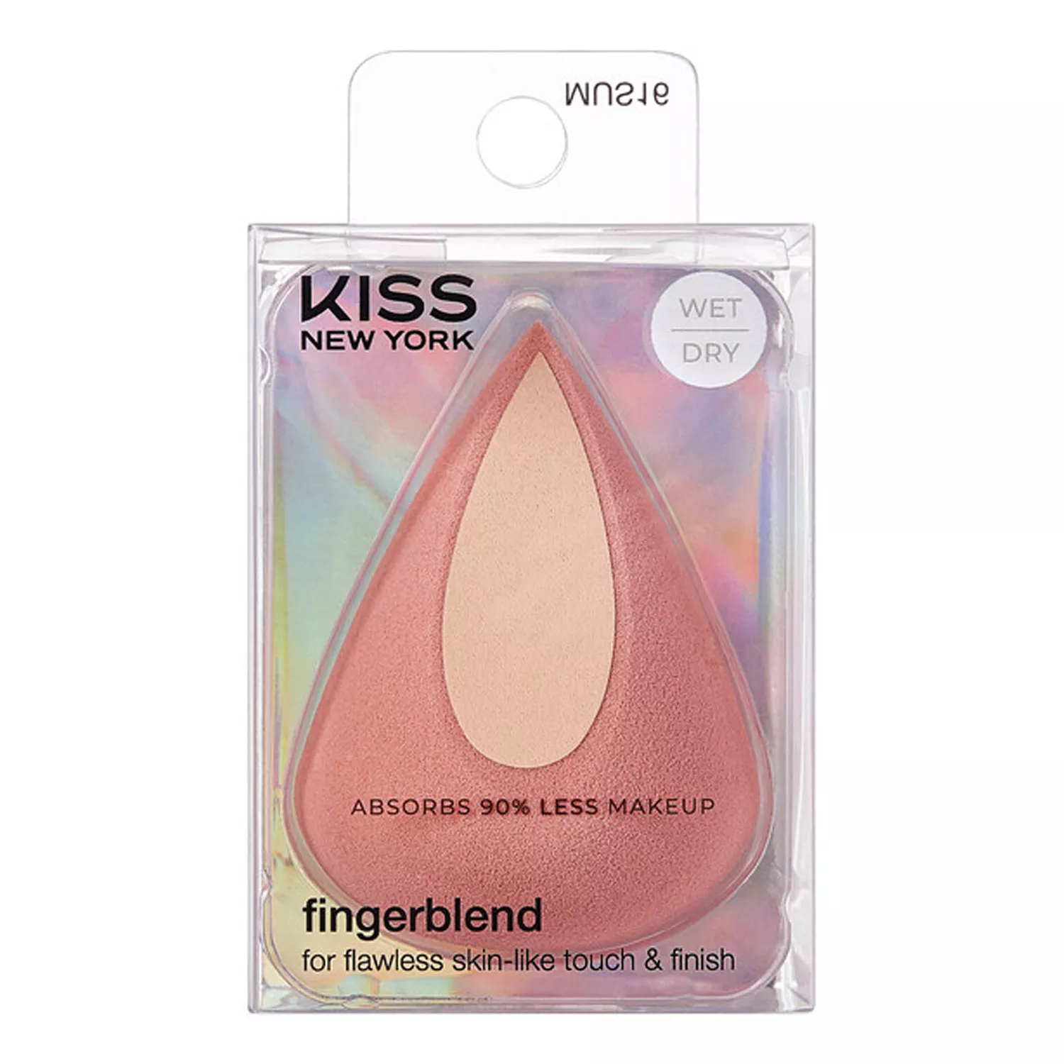Kiss Finger Blend Sponge For Flawless Skin 2 cut