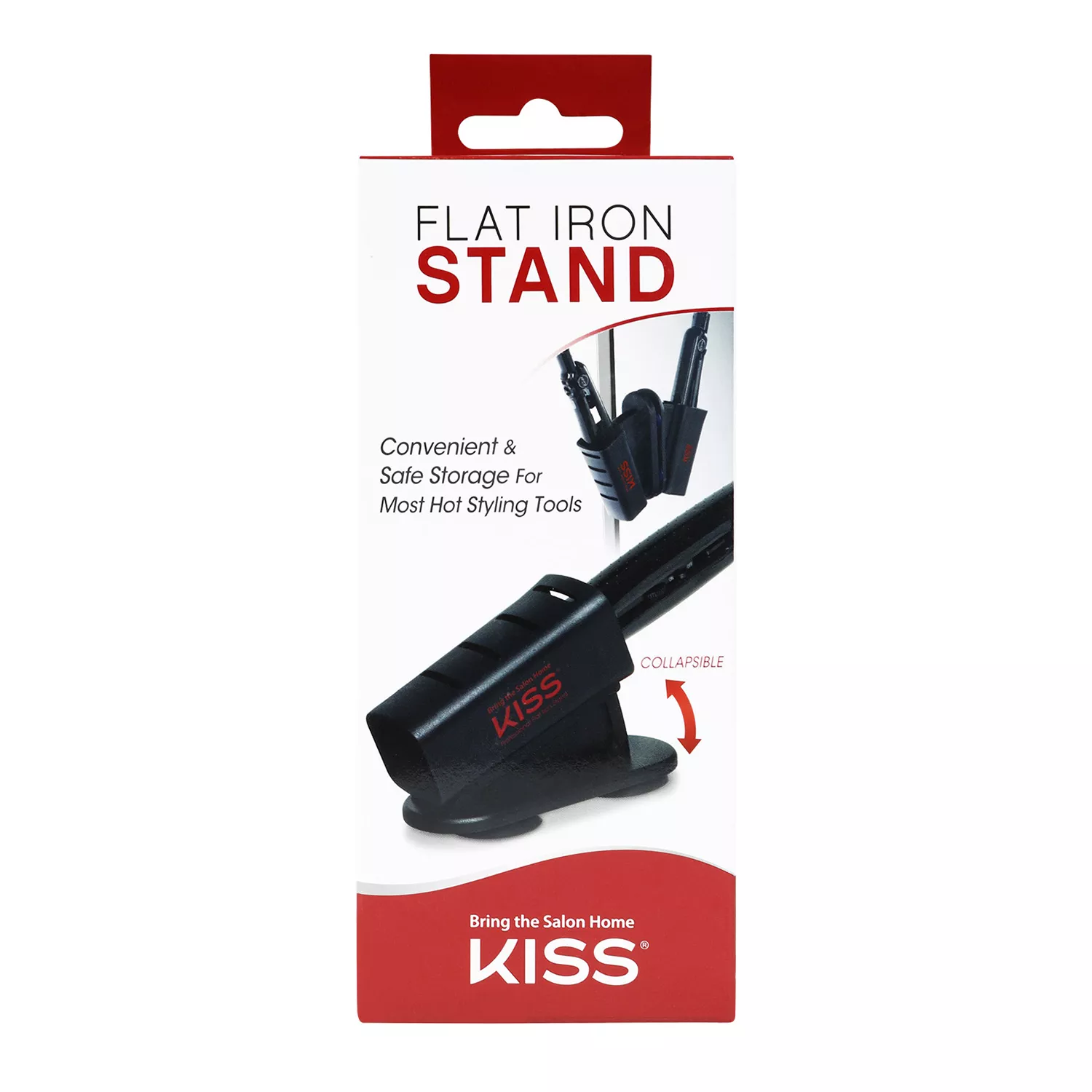 KISS Flat Iron Stand Convenient and Safe Storage for Most Hot Styling Tools