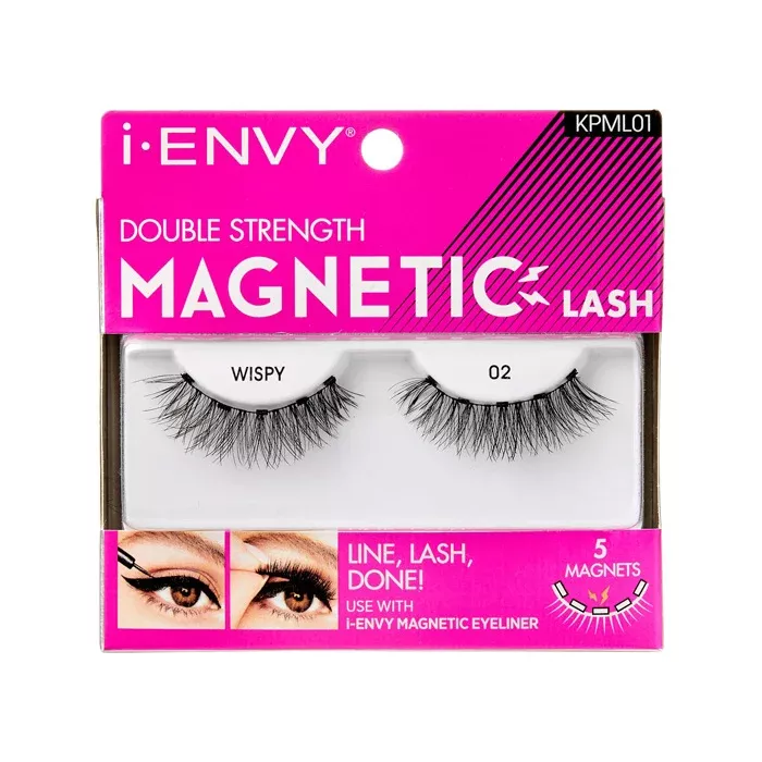 Kiss i-Envy Double Strength Magnetic Liner & Lash - WISPY 02