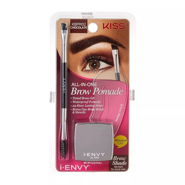 Kiss i-Envy Eyebrow Kit - ALL IN ONE BROW POMADE