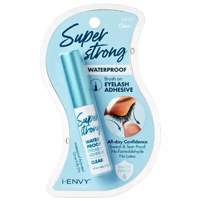 Kiss I-Envy Super Strong WaterproofEyelash Adhesive - CLEAR