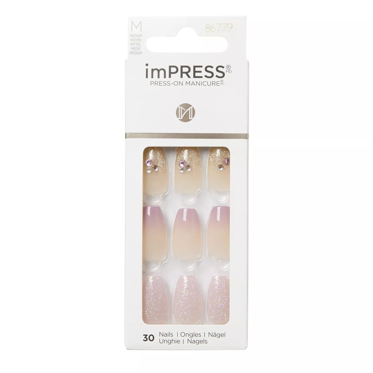 Kiss imPRESS Press-On Manicure 30 Nails