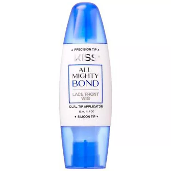Kiss KAMBD01D1 All Mighty Bond Lace Front Wig Bond Adhesive Dual Tip Applicator 1.1oz