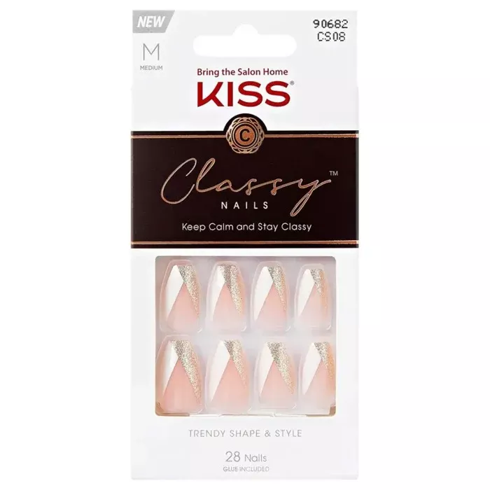 Kiss KS Classy Nails Kit - THE BOSS CS08 MEDIUM