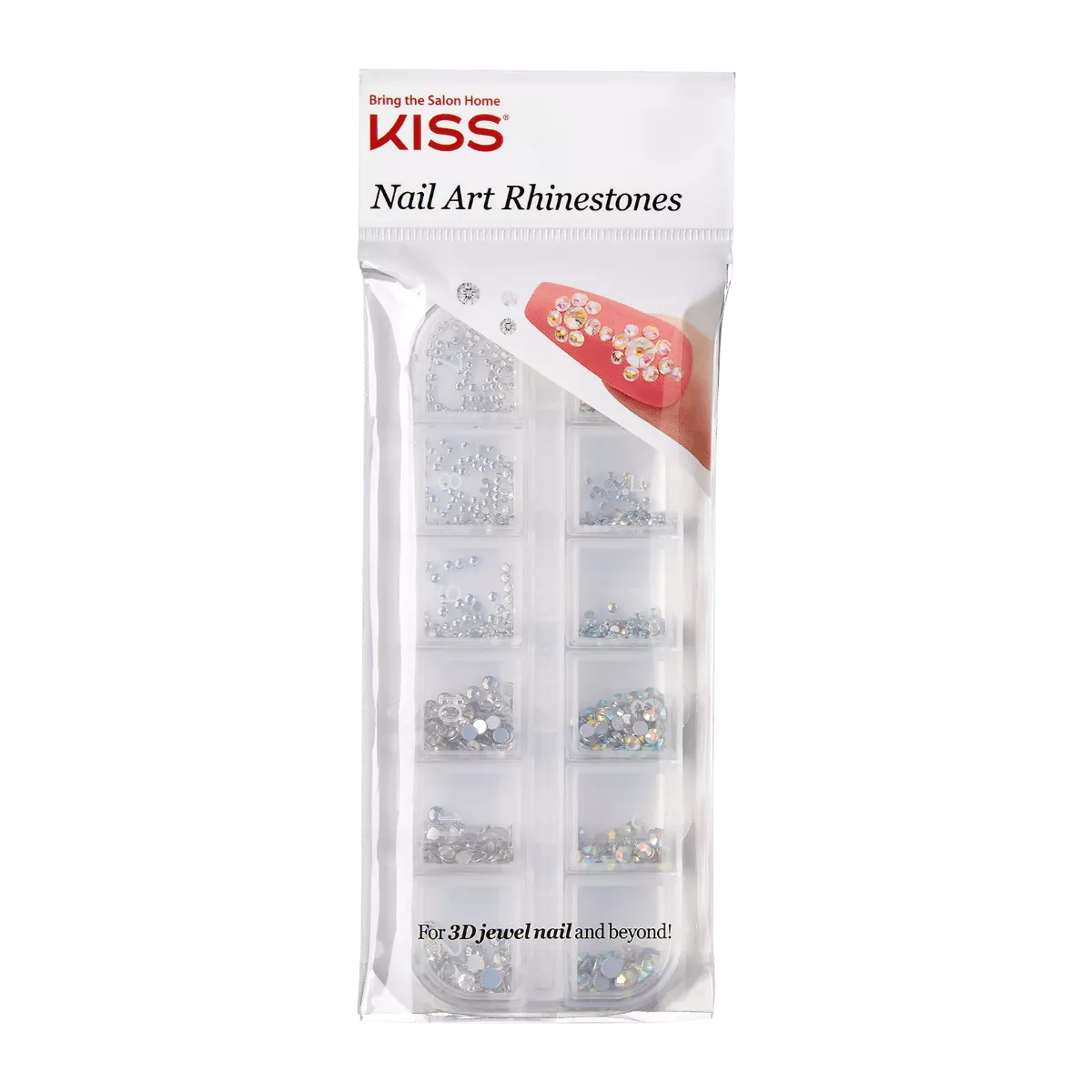 KISS MULTI SHAPE NAIL ART RHINESTONES - KNAR01
