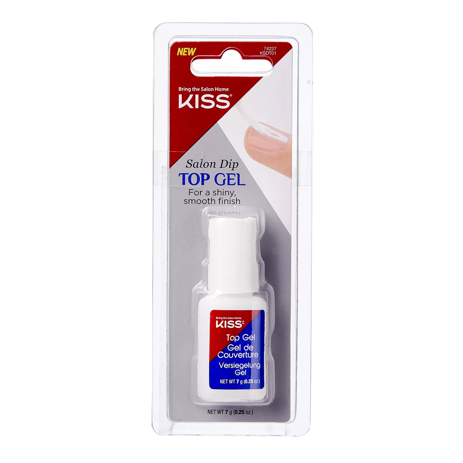 Kiss Salon Dip Top Gel 0.25oz