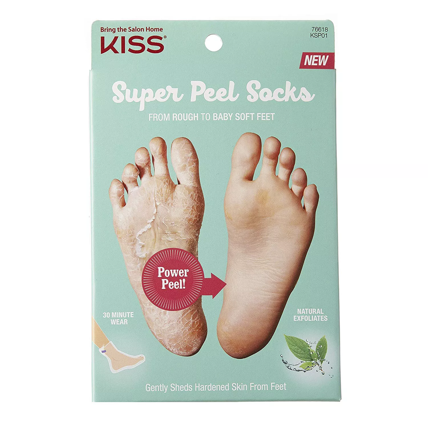 Kiss Super Peel Socks 1 Pair