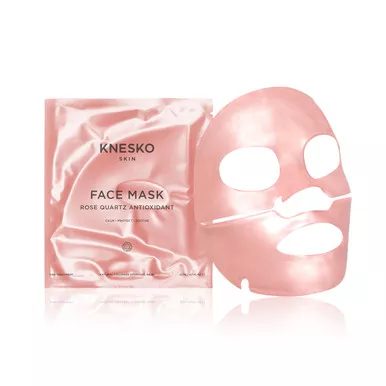 Knesko Skin Rose Quartz Antioxidant Face Mask - 4 Pk.